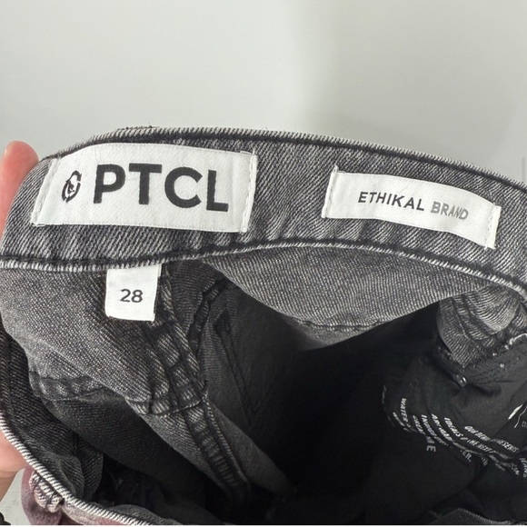 PTCL Ethical Brand Maroon Coated Straight Leg Jeans NWT - Picture 10 of 10